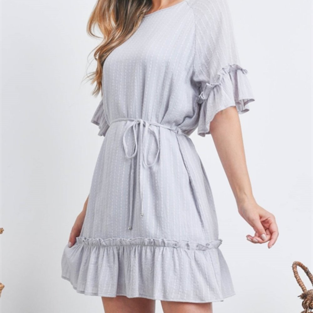 CHIC DOLLZ Gray Dress - Picture 3 of 6